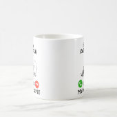 Mug désolé de ne pas pouvoir dire que je suis sur mon  (Centre)