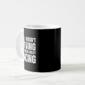 Mug Désolé De Penser À Danser Drôle Dance Da Dance (Devant gauche)