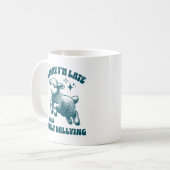 Mug Désolé d'être en retard, j'ai été dilly Dallying m (Devant gauche)