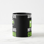 Mug Désolé d'être en retard Ma voiture a chargé un EV  (Centre)