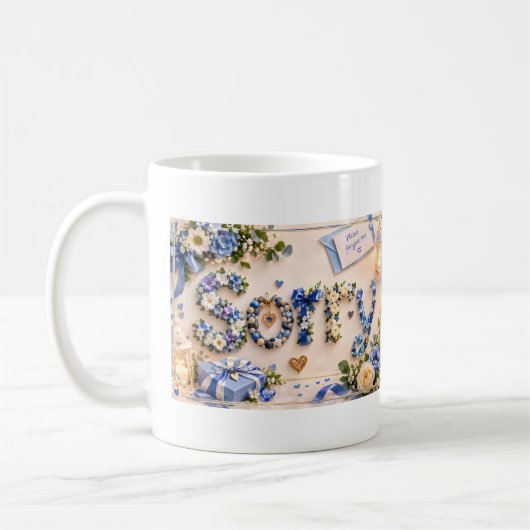 Mug Désolé(e) (Gauche)