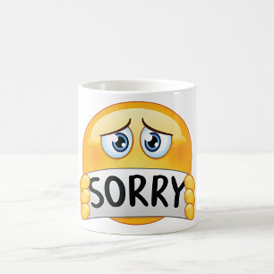 Mug Désolé Emoticon