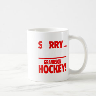 Mug Désolé Grandson A Hockey - Grand-Mère Ou Grand-Mèr