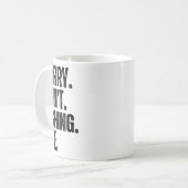 Mug Désolé, impossible de pêcher, au revoir (Devant gauche)
