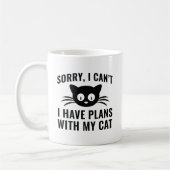 Mug Désolé je ne peux pas (Gauche)