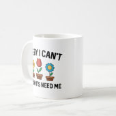 Mug Désolé, je ne peux pas (Devant gauche)