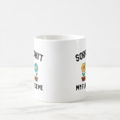 Mug Désolé, je ne peux pas (Centre)