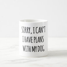 Désolé, je ne peux pas avoir de plans avec mon chi