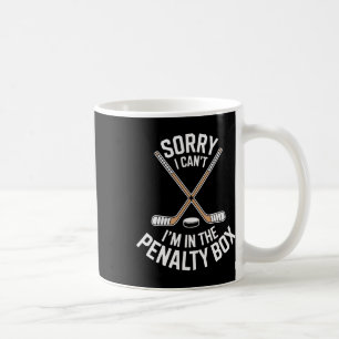 Mug Désolé je ne peux pas Je suis dans la cage de péna