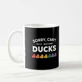 Mug Désolé, je ne peux pas, je suis occupé à regarder