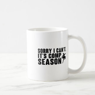 Mug Désolé, je ne peux pas venir Saison Cheer Gilrs Co