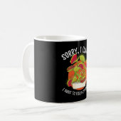 Mug Désolé, je ne peux pas Vénus Flytrap Carnivore (Devant gauche)