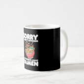 Mug Désolé, je n'écoutais pas penser à Ramen (Devant droit)