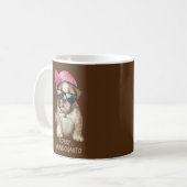 Mug DÉSOLÉ JE SUIS INDOGNITO (Bouledogue Anglais) chie (Devant gauche)