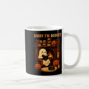 Mug Désolé je suis réservé Ghost Lading Book Lover Sch