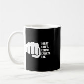 Mug Désolé ne peut pas Kenpo Karate Bye Funny American (Gauche)