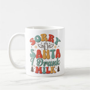 Mug Désolé Père Noël J'Ai bu du lait - Noël Super