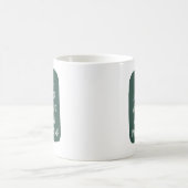 Mug Désolé pour ce que j'ai dit de drôle vert foncé ra (Centre)