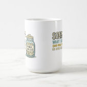 Mug Désolé pour ce que j'ai dit Poisson d'avril (Centre)