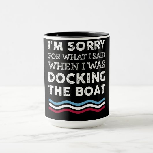 Mug Désolé Pour Ce Que J'Ai Dit Quand J'Ai Quitté Le B (Centre)