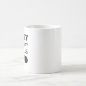 Mug Désolé pour ce que mon visage a dit (Centre)