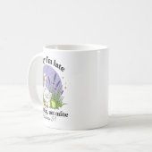 Mug Désolé pour mon retard Son timing pas le mien Chri (Devant gauche)