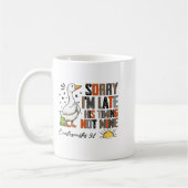 Mug Désolé pour mon retard Son timing pas le mien Eccl (Gauche)