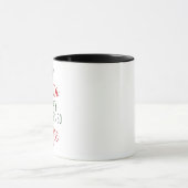 Mug Désolé Santa, vilain ça fait tellement de bien (Centre)