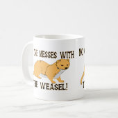 Mug Désordre avec la belette (Devant gauche)