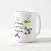 Mug Désordre de ouvrage obsédant (Devant droit)