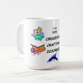 Mug Désordre de ouvrage obsédant (Devant gauche)