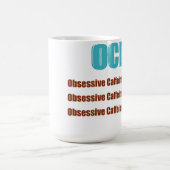 Mug Désordre obsédant de caféine d'OCD (Centre)