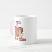 Mug Désordre obsédant de chat (Devant gauche)