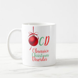 Mug Désordre obsédant de Noël
