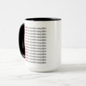 Mug Désordre obsessionnel d'OCD drôle (Devant gauche)