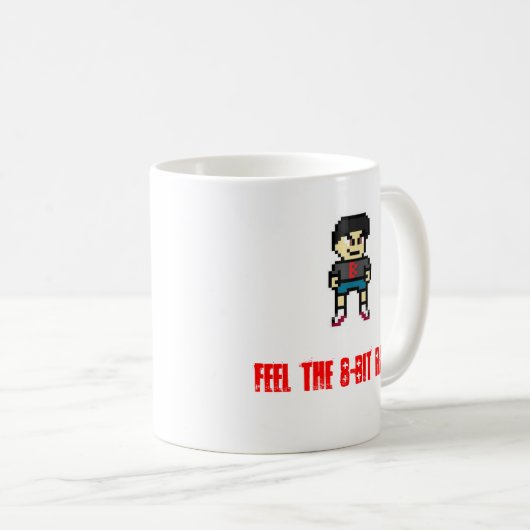 Mug Despote à 8 bits (Devant droit)
