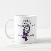 Mug Despote de Cancer (ruban pourpre) (Gauche)