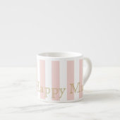 Mug d'Espresso rose pâle (Devant droit)