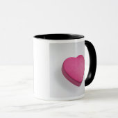 Mug D'essai sucrerie de coeur encore (Devant droit)