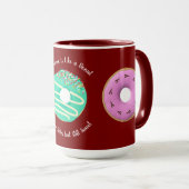Mug Dessert, Donuts sucrés, Doughnuts,Mignon,moderne (Devant droit)