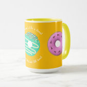 Mug Dessert, Donuts sucrés, Doughnuts,Mignon,moderne (Devant droit)