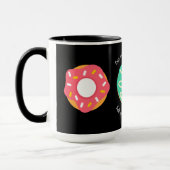 Mug Dessert, Donuts sucrés, Doughnuts,Mignon,moderne (Gauche)