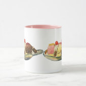 Mug Desserts alimentaires vintages, Cerises frites de  (Centre)