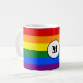 Mug Dessin à cordons LGBT (Devant gauche)