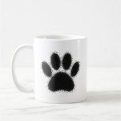 Mug Dessin à mâchoire de chien (Gauche)