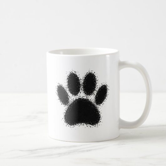 Mug Dessin à mâchoire de chien (Droite)