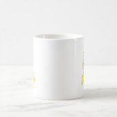 Mug Dessin à ruban jaune (Centre)