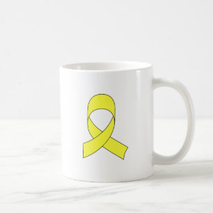 Mug Dessin à ruban jaune