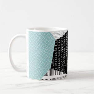 Mug Dessin Abstrait à main levée : Arrière - plan arti