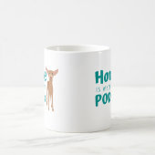 Mug Dessin amusant Podenco Chien (Centre)